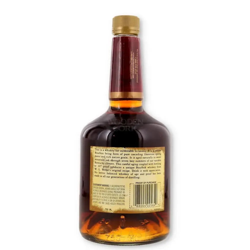 Old Weller Antique Original 107 Brand 7 Year Old Bourbon 2008 Squat Bottle Bourbon