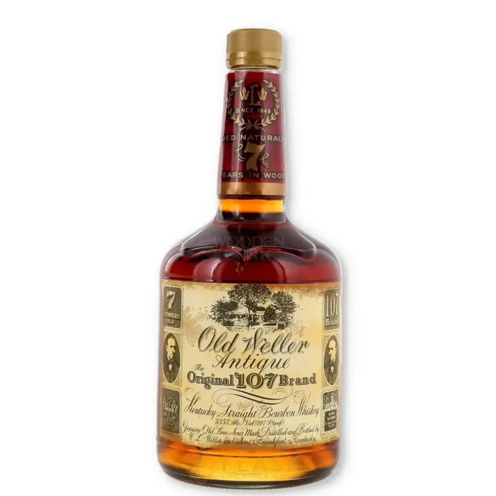 Old Weller Antique Original 107 Brand 7 Year Old Bourbon 2008 Squat Bottle Bourbon