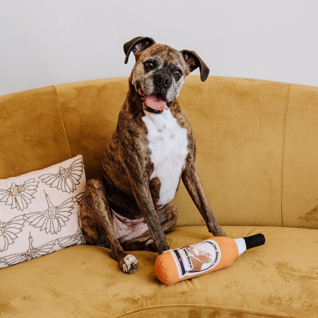 Pappy Bottle Canvas Dog Toy