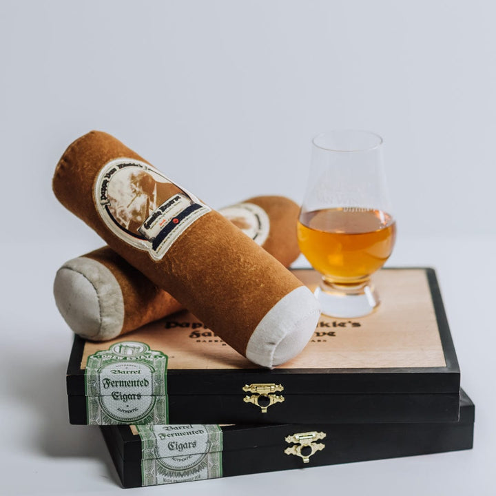 Pappy Cigar Plush Dog Toy