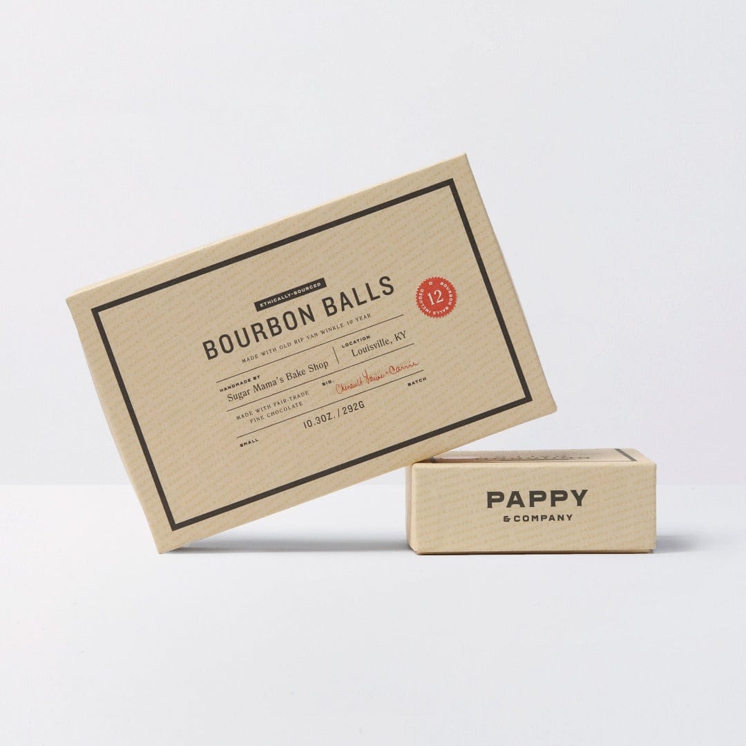 Pappy & Company Handmade Bourbon Balls (Pack of 4)