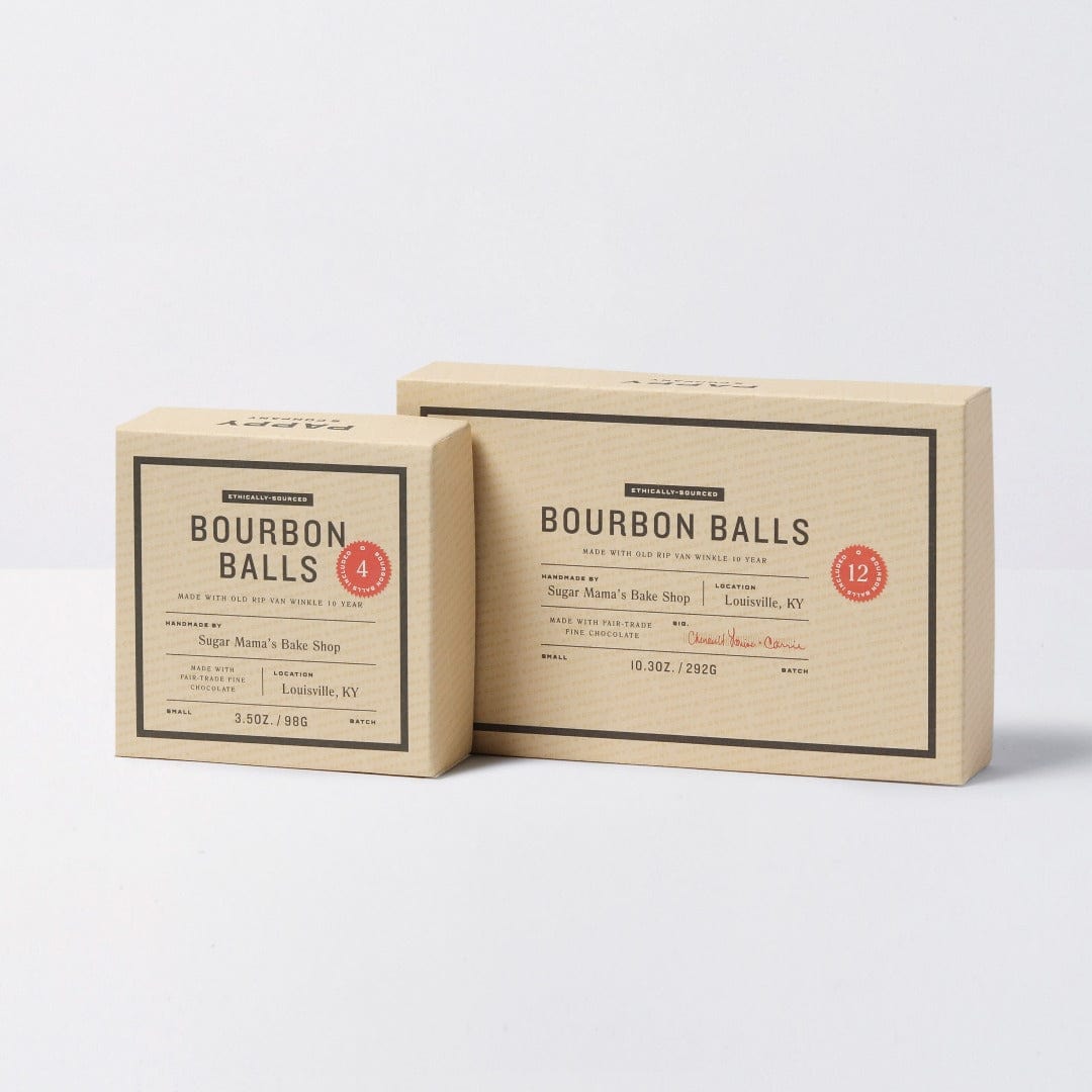 Pappy & Company Handmade Bourbon Balls (Pack of 4)