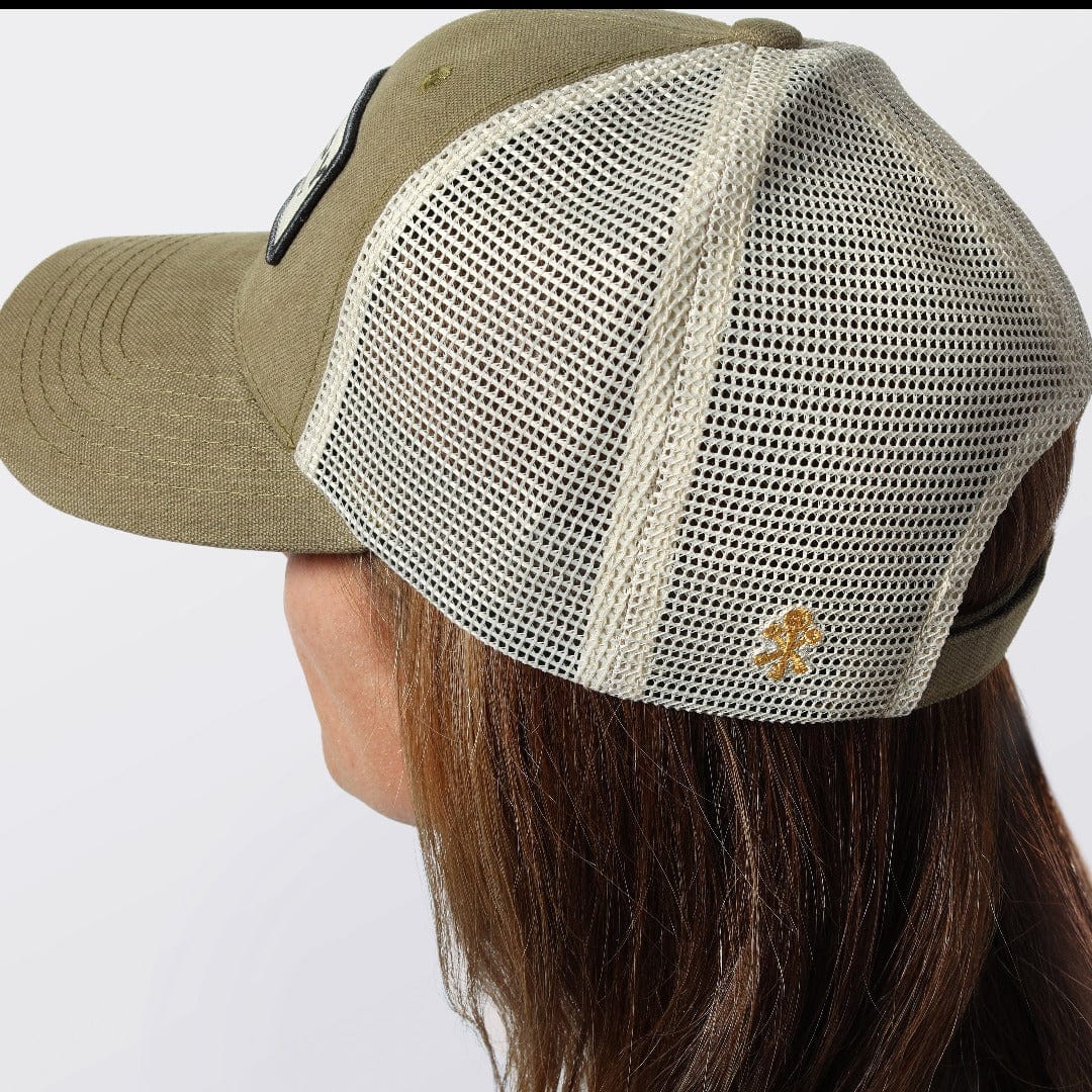 Pappy & Company Trucker Hat in Olive