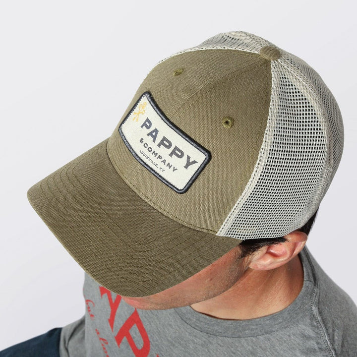 Pappy & Company Trucker Hat in Olive