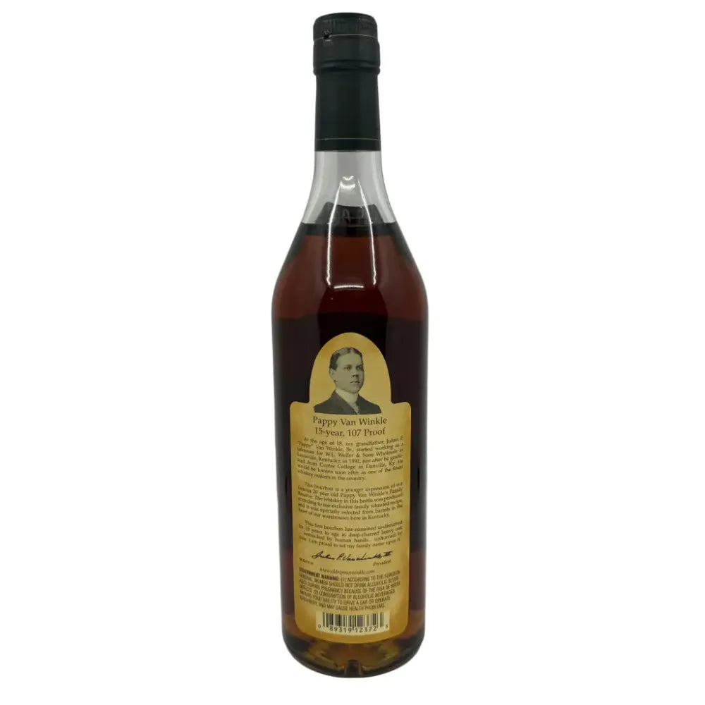 Pappy Van Winkle’s Family Reserve 15 Years Old 1st Ever Store Pick (The Party Source) Whiskey