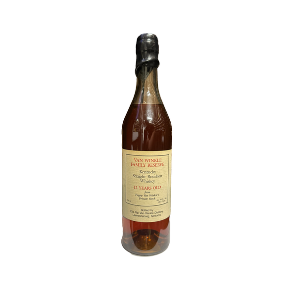 Van Winkle Family Reserve 12年 空瓶 Van Winkle Family Reserve 12年 空瓶 Van Winkle Family Reserve 12