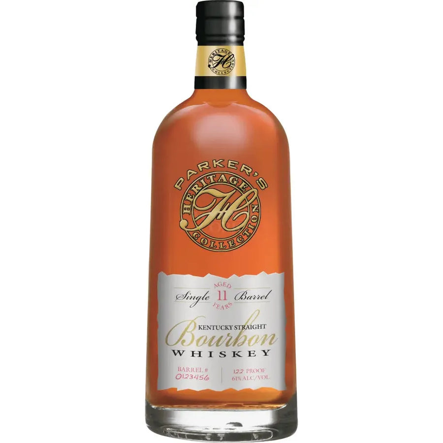 Parker’s Heritage Collection 11 Bourbon Whiskey 11 Year 2017 Single Barrel 122 Proof Wheat Whiskey