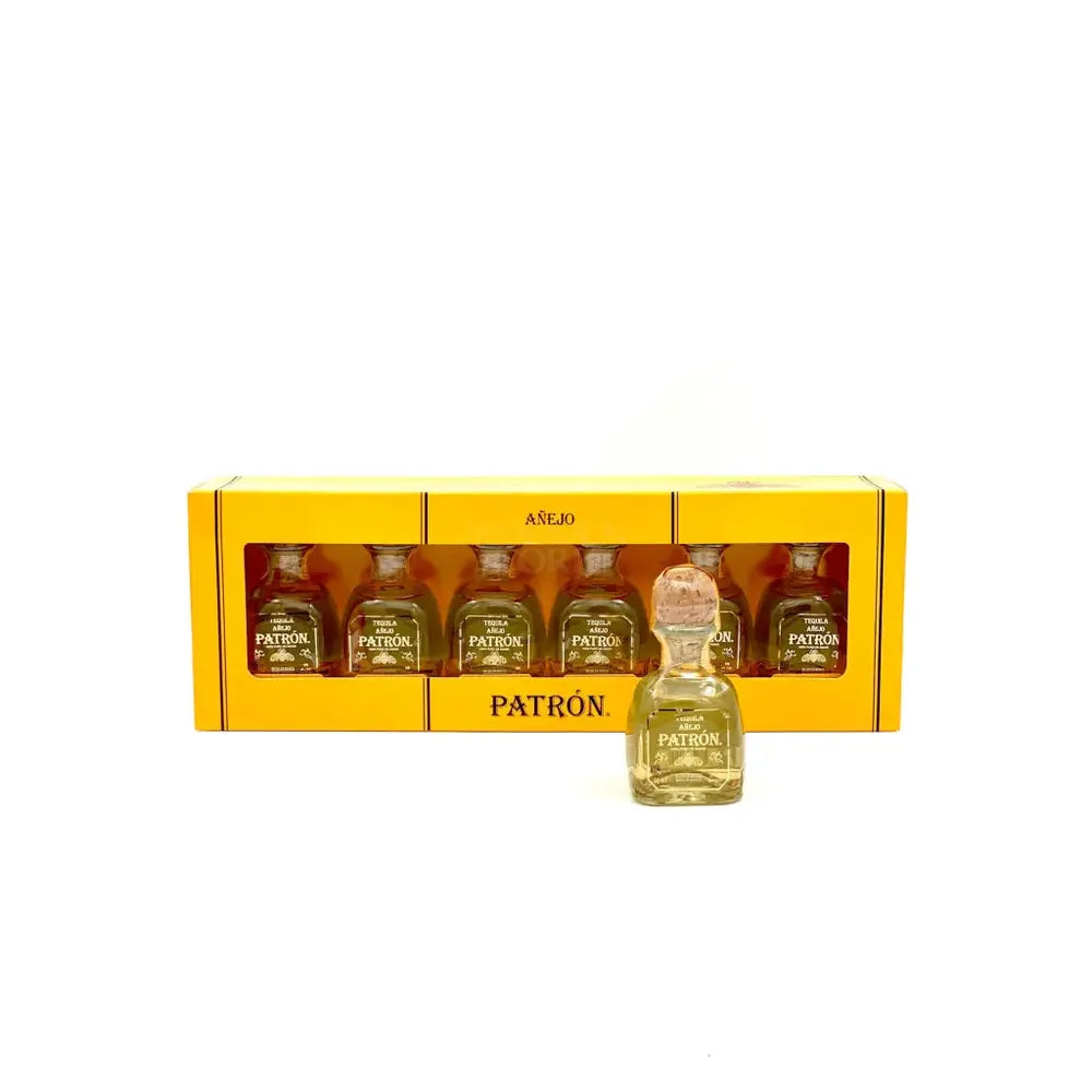 Patron Anejo Tequila 50ml 6 Pack Anejo Tequila