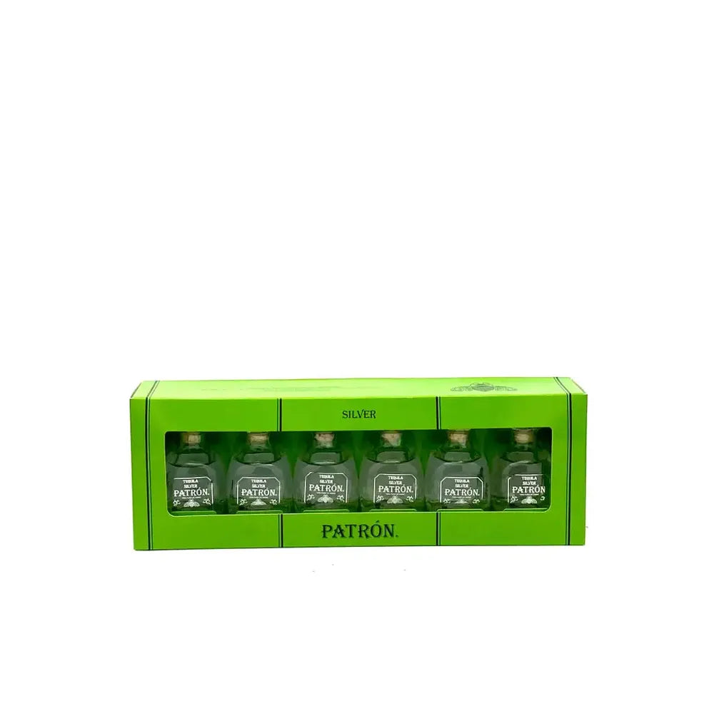 Patron Silver Tequila 50ml 6 Pack Blanco Tequila