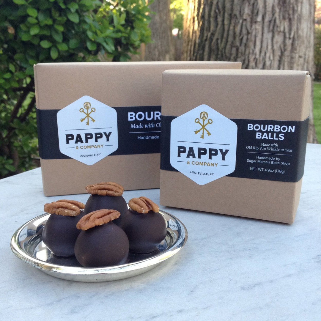 Pappy & Company Handmade Bourbon Balls (Pack of 12)