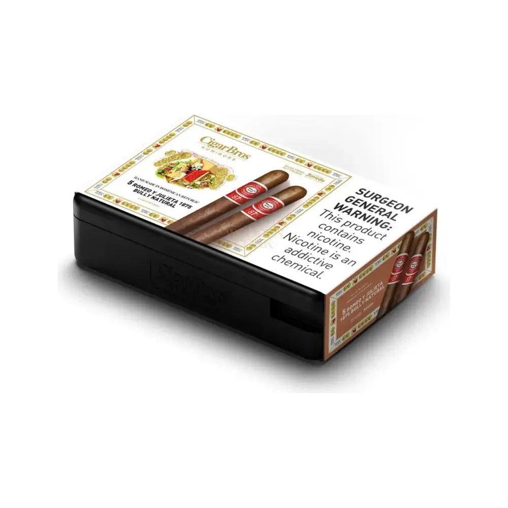 Romeo Y Julieta 1875 Bully 5Ct Cigar Set + Personal Humidor By Cigarbros Cigars