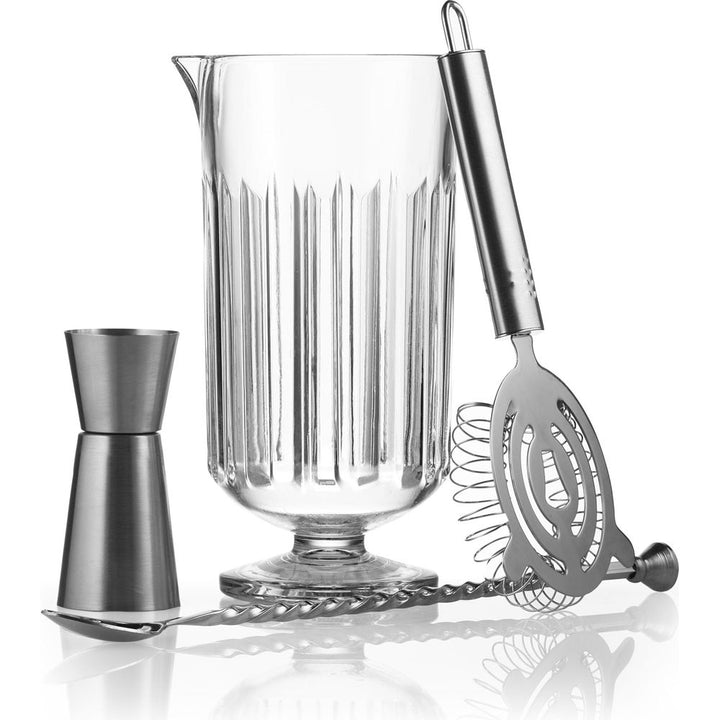 Libbey Classic Cocktail Flashback 4-Piece Bar Mixing Set