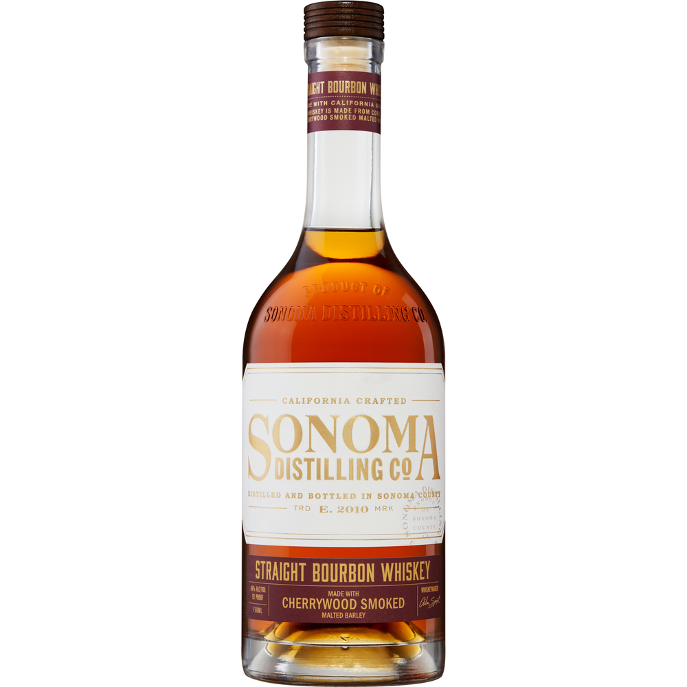 Sonoma Distilling Company Sonoma Cherrywood Smoked Bourbon Whiskey