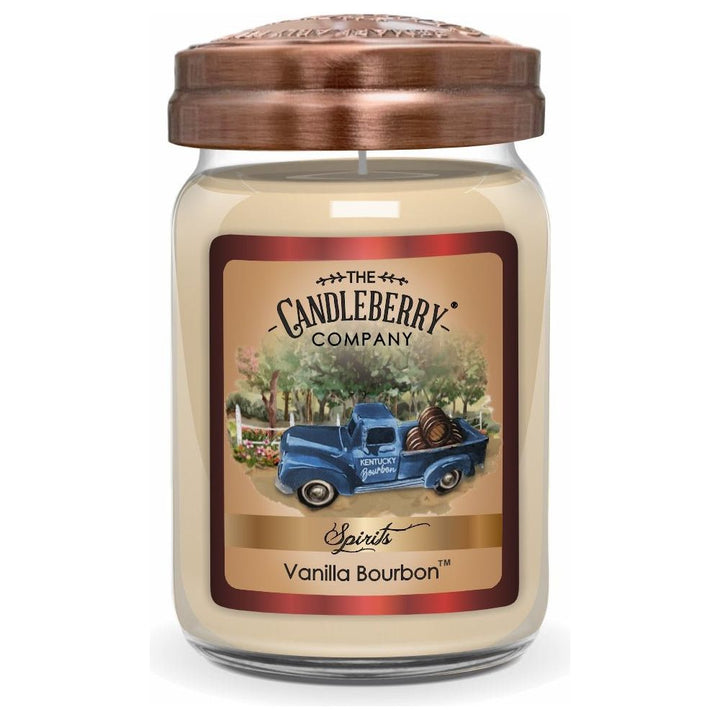 The Candleberry Co. Vanilla Bourbon™, Large Jar Candle