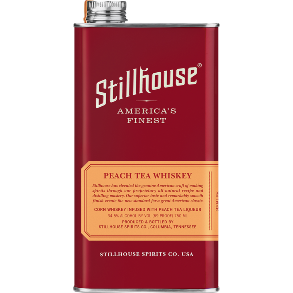 Stillhouse Peach Tea Moonshine Whiskey