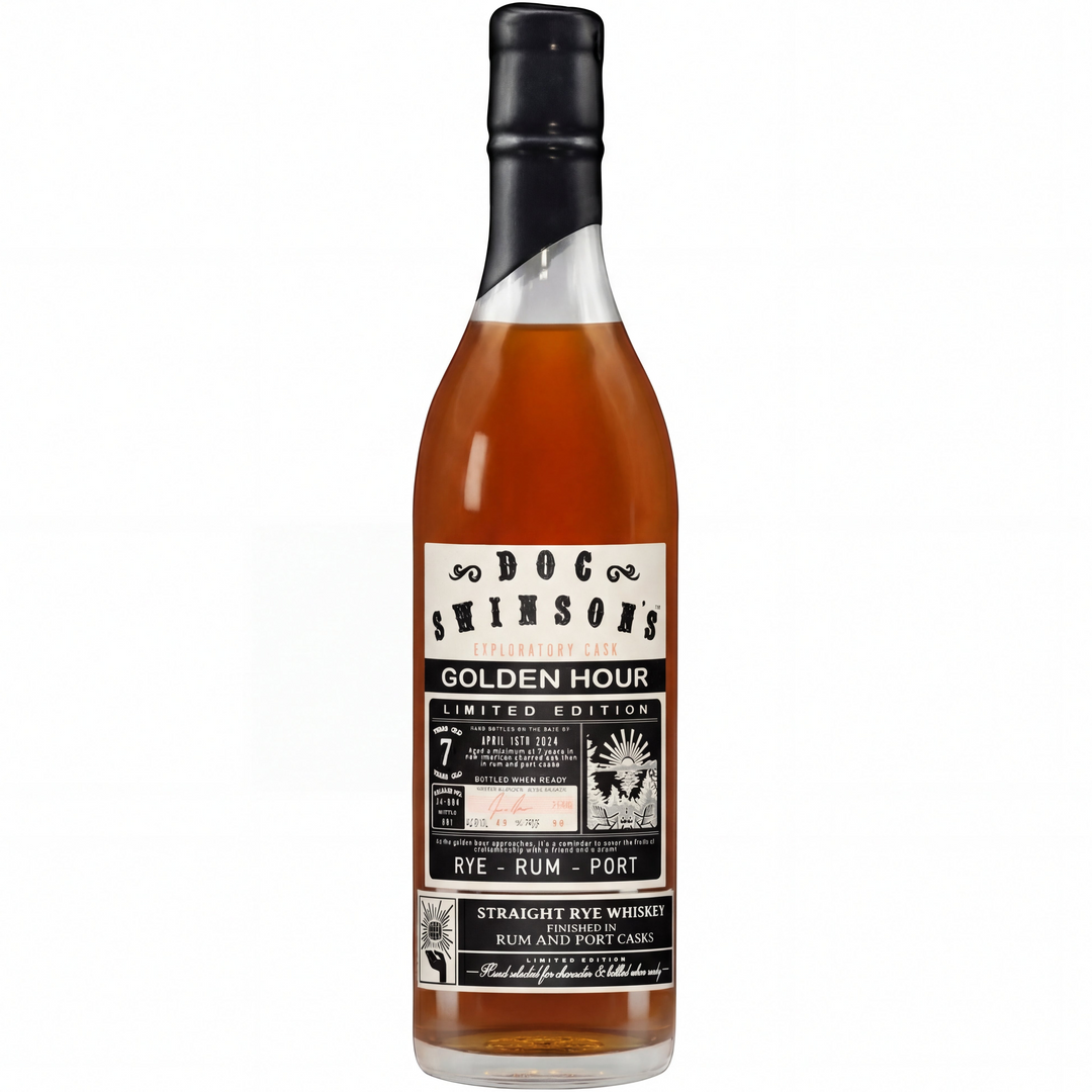 Doc Swinson's Exploratory Cask Golden Hour 7 Year Straight Rye 750mL