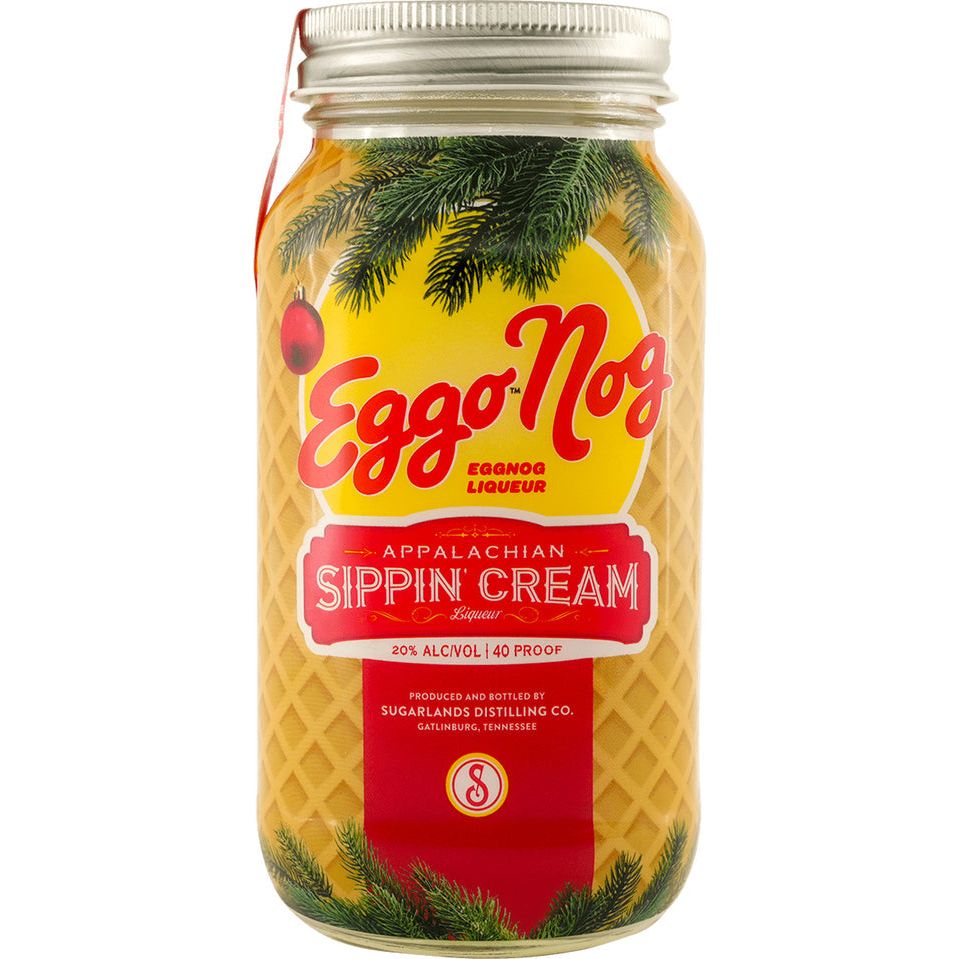 Sugarlands Appalachian Sippin Cream Eggnog Liqueur