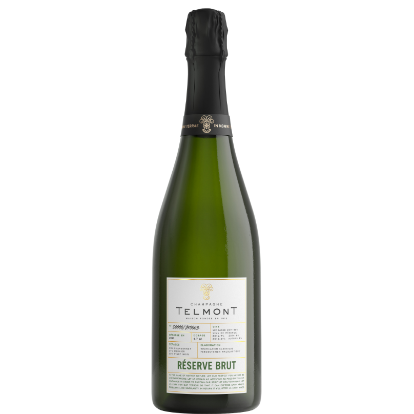 Telmont Champagne Brut Reserve France 750ml