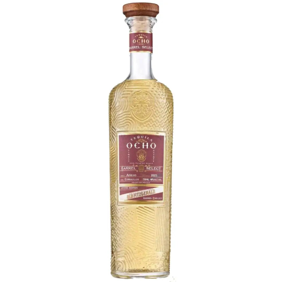 Tequila Ocho Anejo Aged in Old Fitzgerald Bourbon Barrels Tequila