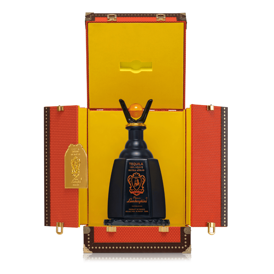 Tequila Patrizia Lamborghini Extra Añejo 100% Agave with Gift Box