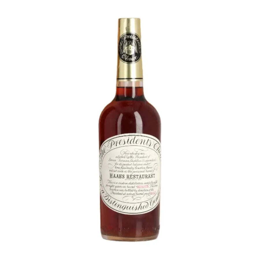 The President’s Choice Private Barrel Select by Haab’s Restaurant 8 Year Old 112.8 Proof Bourbon