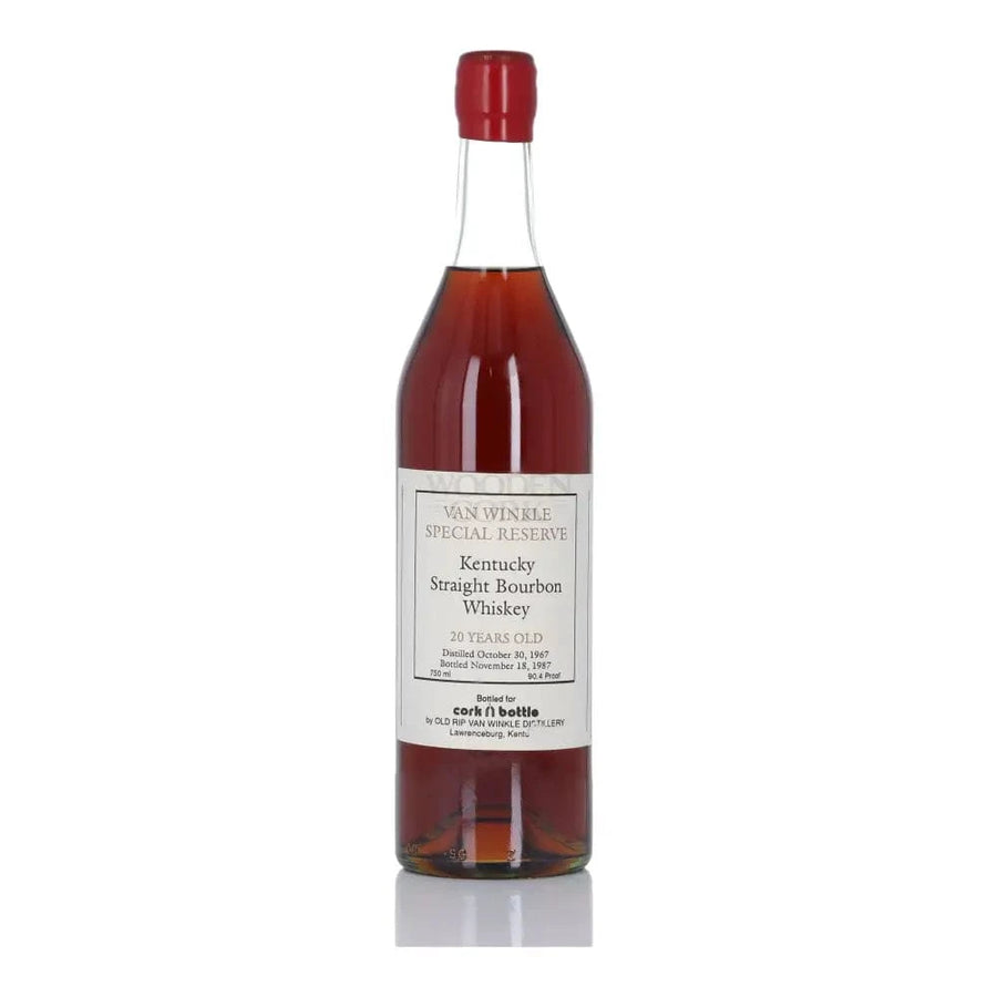 Van Winkle Family Reserve Bourbon 20 Year 1967-1987 CORK N BOTTLE Pick