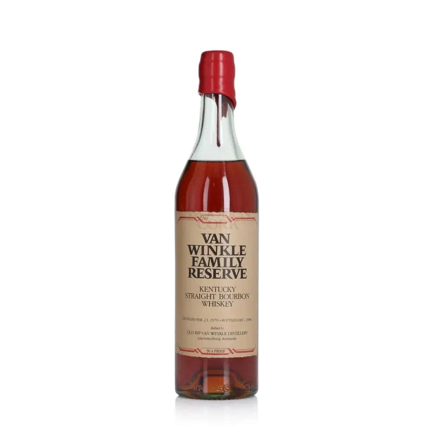 Van Winkle Family Reserve Bourbon Distilled 1970 Bottled 1984 #942
