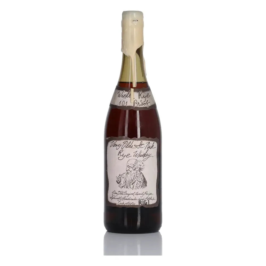 Very Olde St. Nick Winter Rye White Wax Lot L-10-28 101 Proof Rye