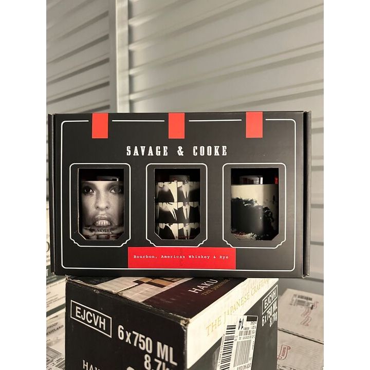 Savage & Cooke Trio - Bourbon, American Whiskey & Rye Gift Set