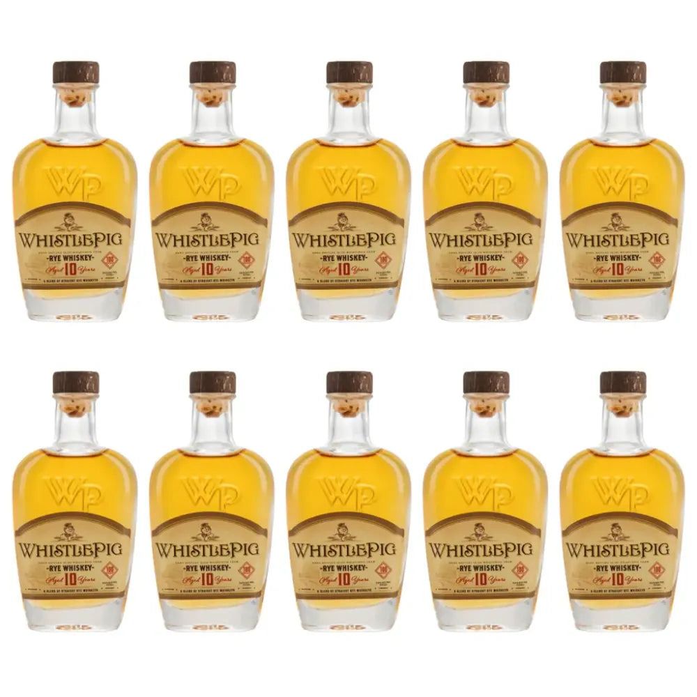 WhistlePig 10 Year Rye 50ml 10 Pack Rye