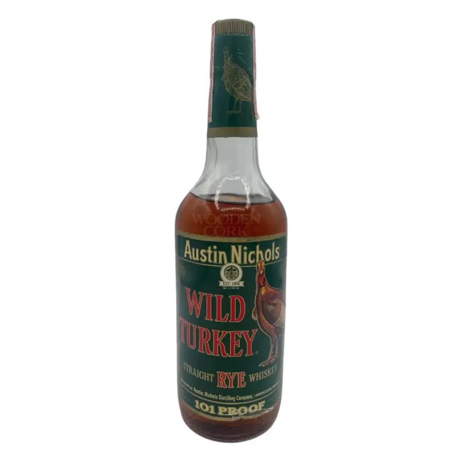 Wild Turkey 101 Proof Christmas Rye Whiskey 1984 PA Distilled Rye