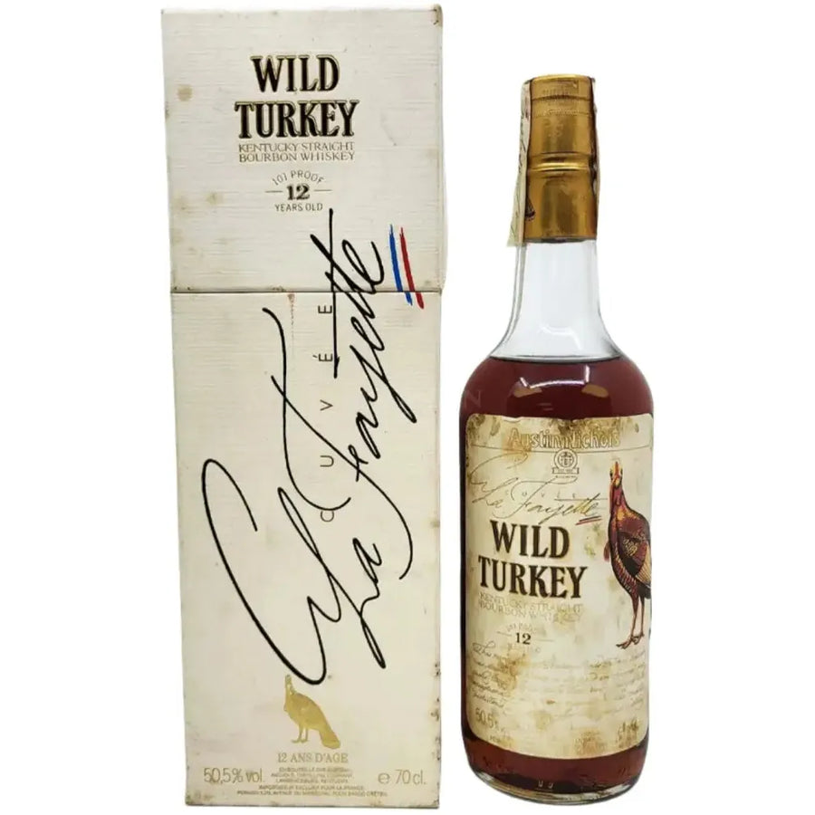 Wild Turkey 12 Year 101 Proof Cuvée La Fayette French Release Bourbon