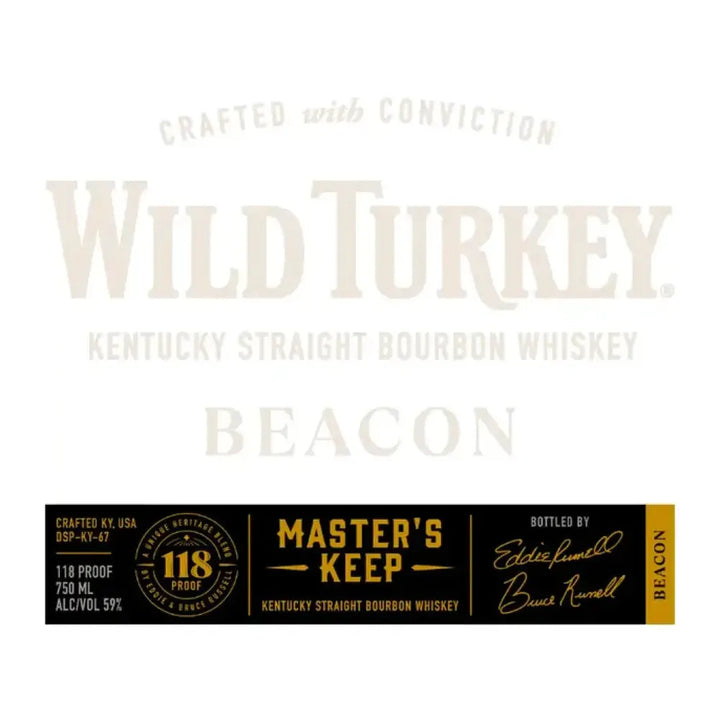 Wild Turkey Master’s Keep Beacon Bourbon Whiskey 750ml Bourbon