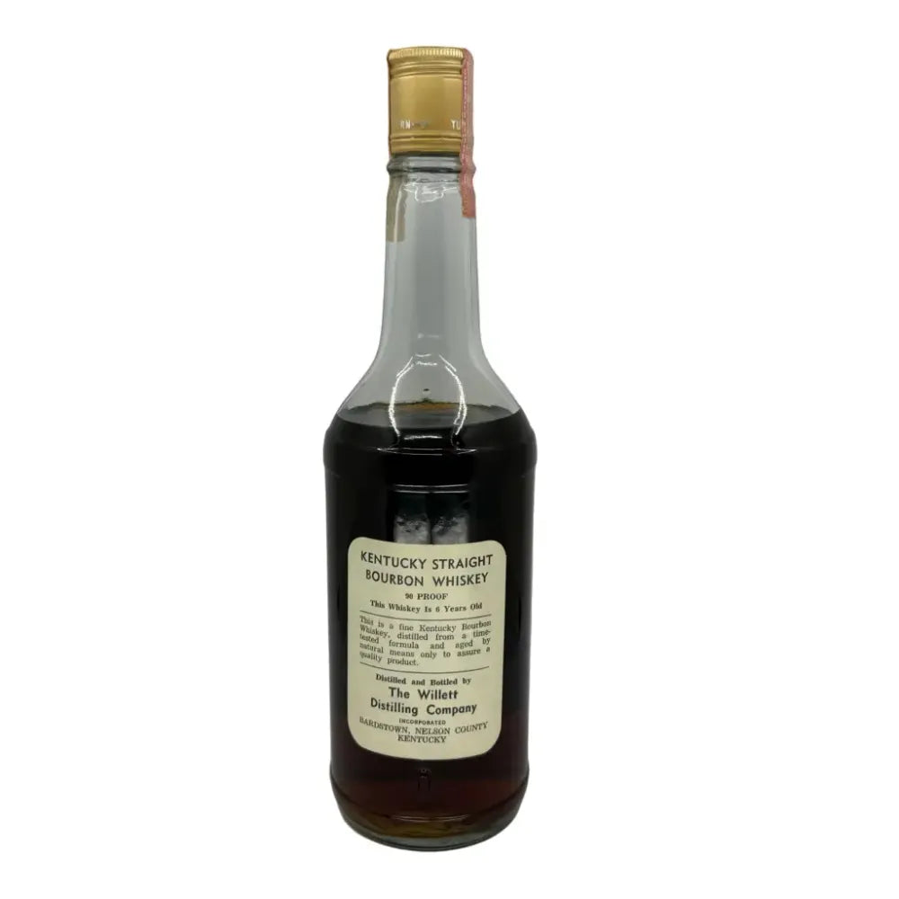 Willett 1980 Private Stock Bottled Exclusively For Bob Anderson 90 Proof Bourbon