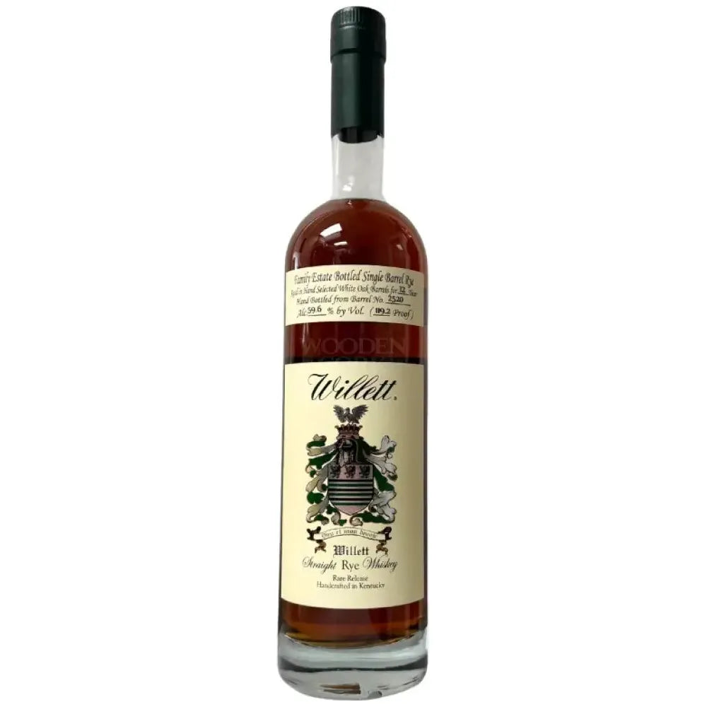 Willett Family Estate 12 Year Single Barrel Rye #2520 ’Dirty Dozen’ 119.2 Proof Rye