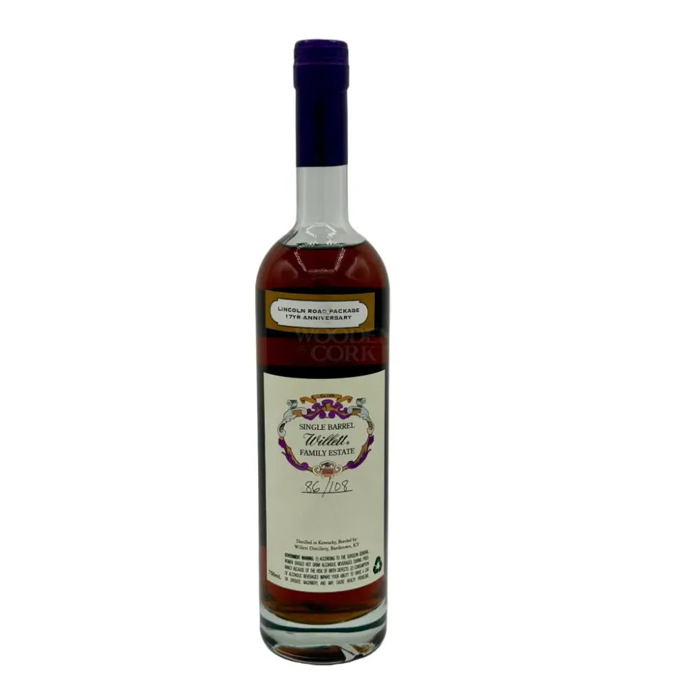 Willett Family Estate Single Barrel Bourbon 15 Year Old #784 121.2 Proof Bourbon