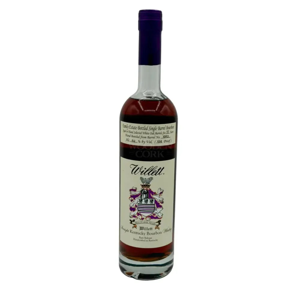 Willett Family Estate Single Barrel Bourbon 17 Year Old #1563 124 Proof Bourbon