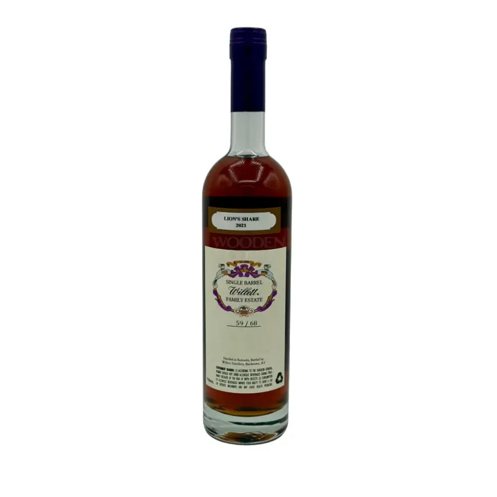 Willett Family Estate Single Barrel Bourbon 19 Year Old #1565 119 Proof ’Lion’s Share’ Bourbon
