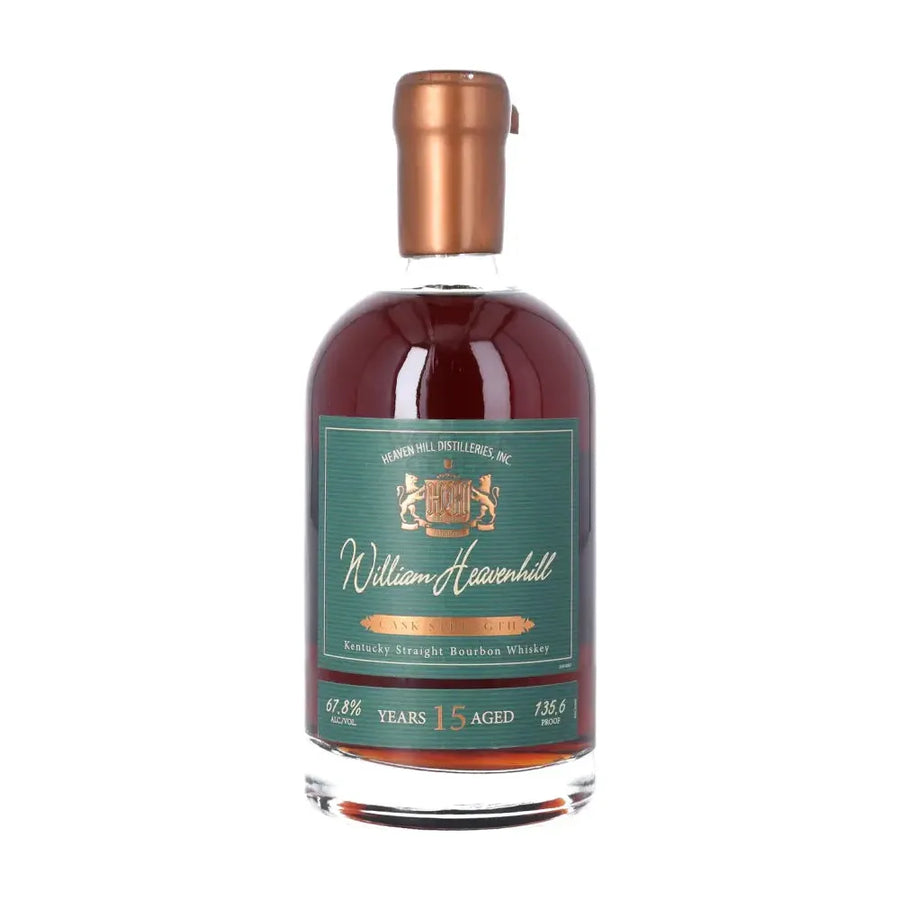 William Heavenhill 4th Edition 15 Years Old Cask Strength 135.6 Proof Mint Wax No Crack Bourbon