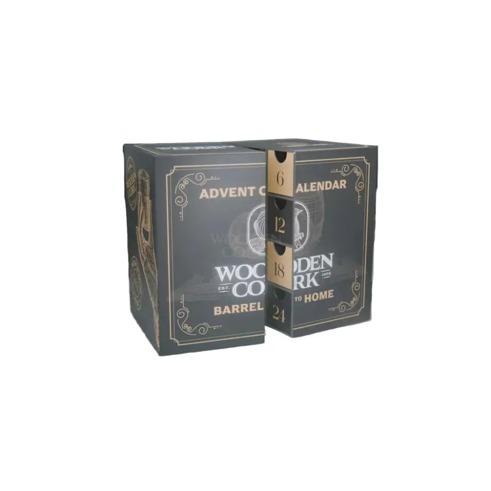 Wooden Cork Advent Calendar 2025 Edition Advent Calendar