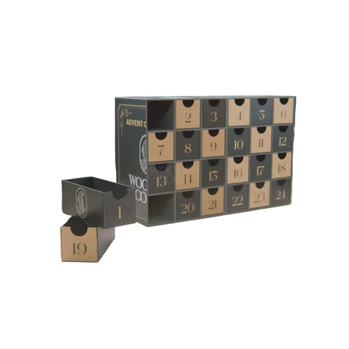Wooden Cork Advent Calendar 2025 Edition Advent Calendar