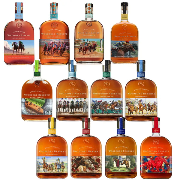 Woodford Derby Set #139-150 | 12 Bottles – Wooden Cork