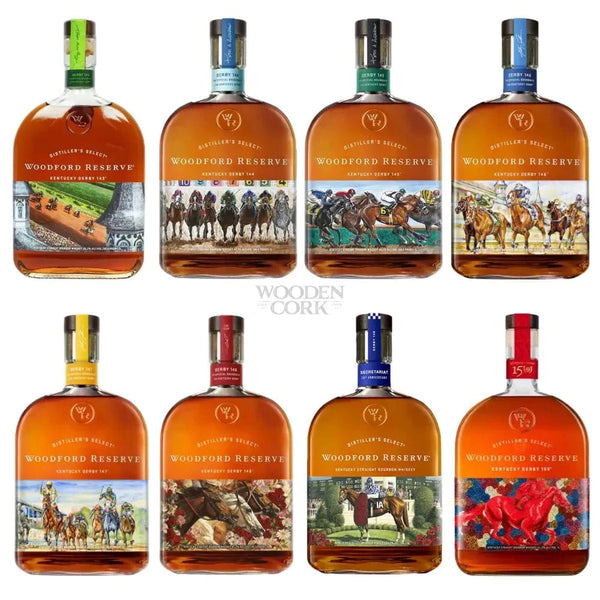 Woodford Derby Set #143-150 | 8-Bottle Run – Wooden Cork