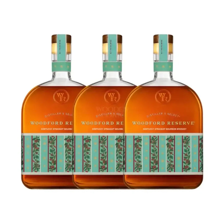 Woodford Reserve Holiday Edition 2025 1L 3 Pack Bourbon