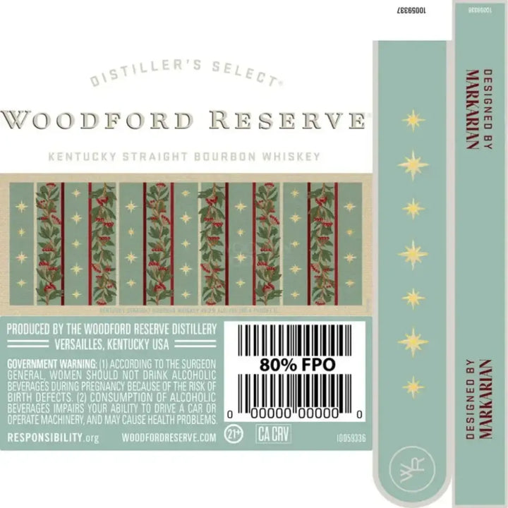Woodford Reserve Holiday Edition 2025 1L Bourbon