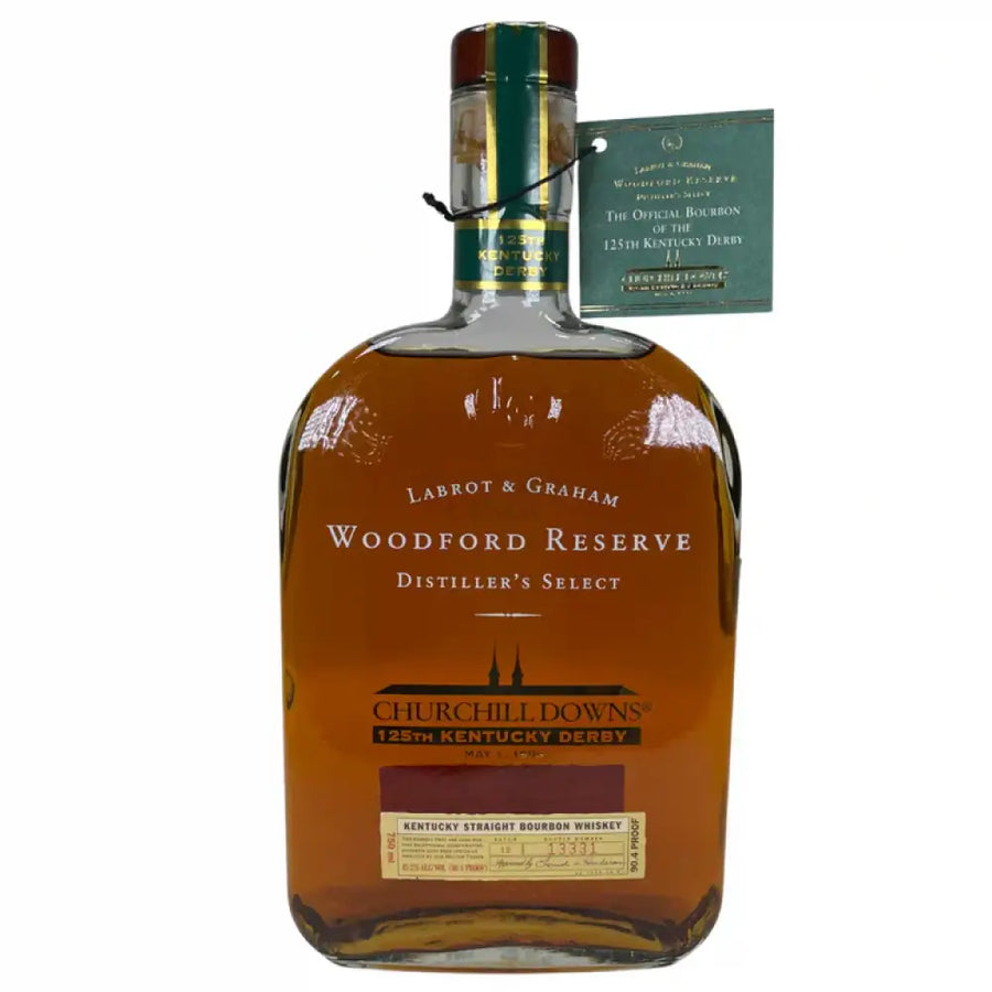 Woodford Reserve Kentucky Derby 125th Edition Straight Bourbon Whiskey 1999 Whiskey