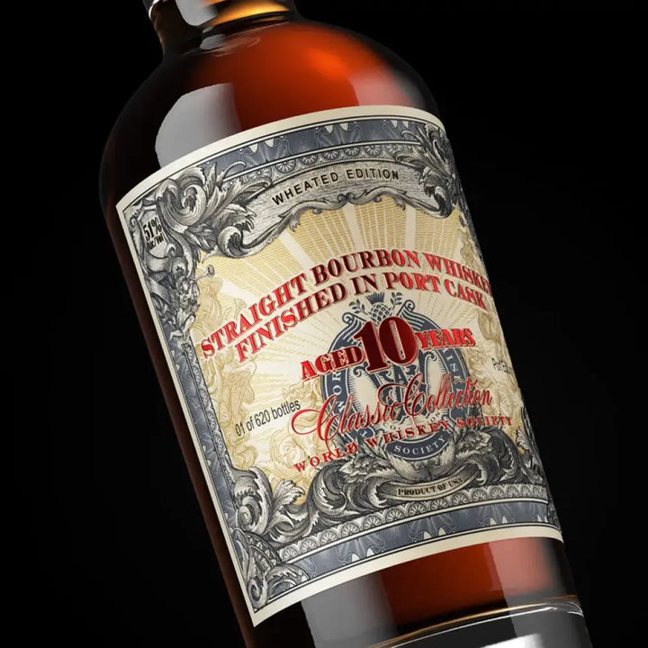 World Whiskey Society 10 Year Straight Bourbon Whiskey finished in Port Cask