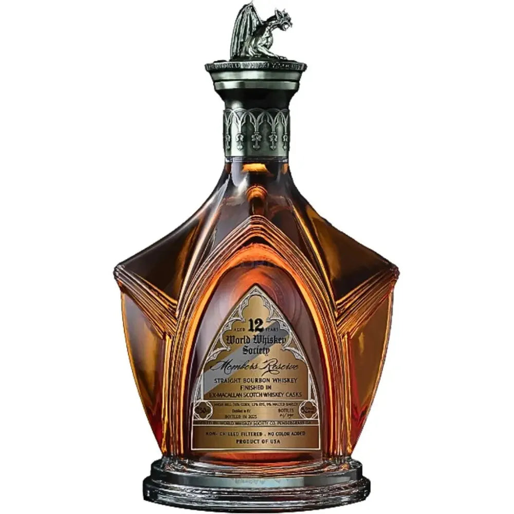 World Whiskey Society 12 Year Bourbon Finished In Ex-Macallan Cask Bourbon
