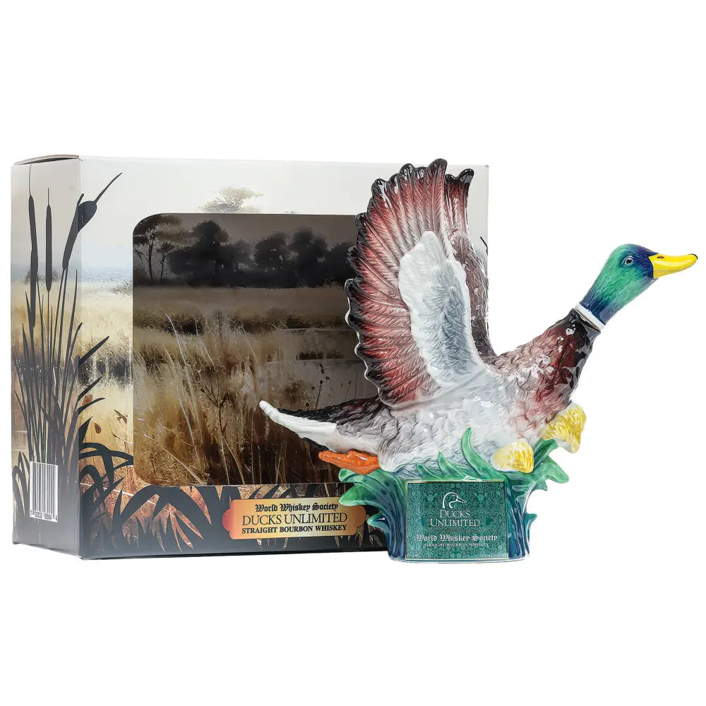 World Whiskey Society Ducks Unlimited Duck – Straight Bourbon Whiskey