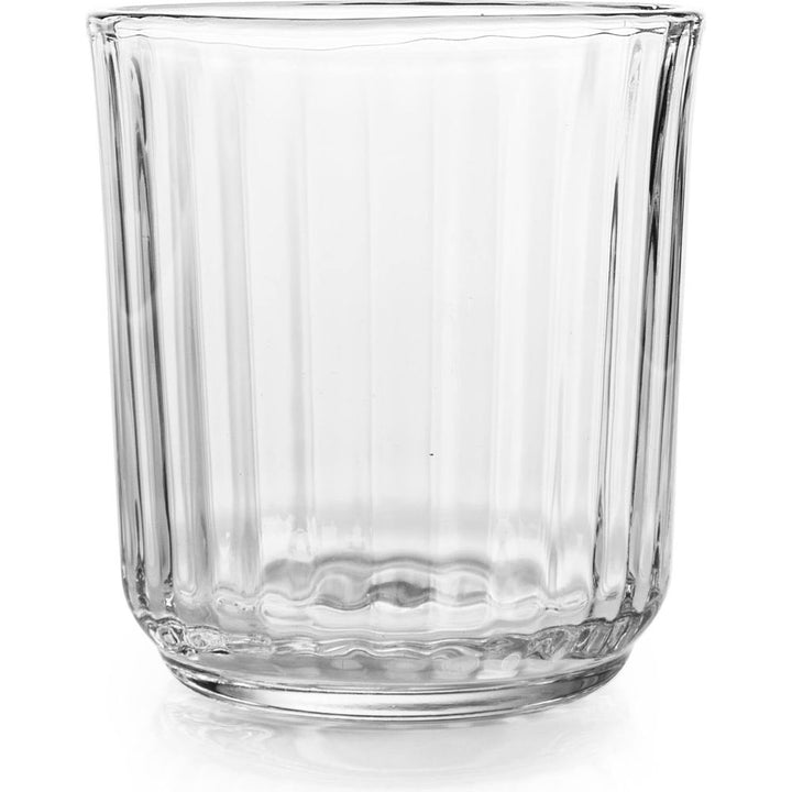 Libbey Paneled Double Old Fashioned Rocks Glasses, 11.2-ounce, Set of 6